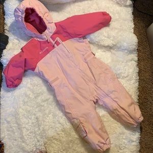 Warm, fleece lined, Columbia 24 month snowsuit